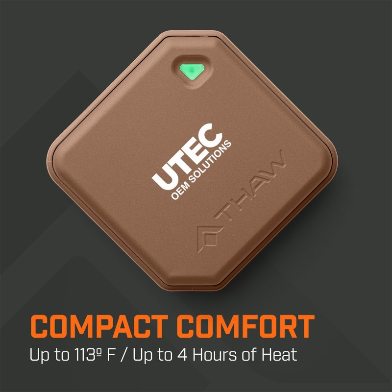 Thaw® Rechargeable 2K Hand Warmer & Flashlight - MOCHA - 3