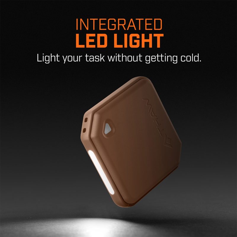 Thaw® Rechargeable 2K Hand Warmer & Flashlight - MOCHA - 7