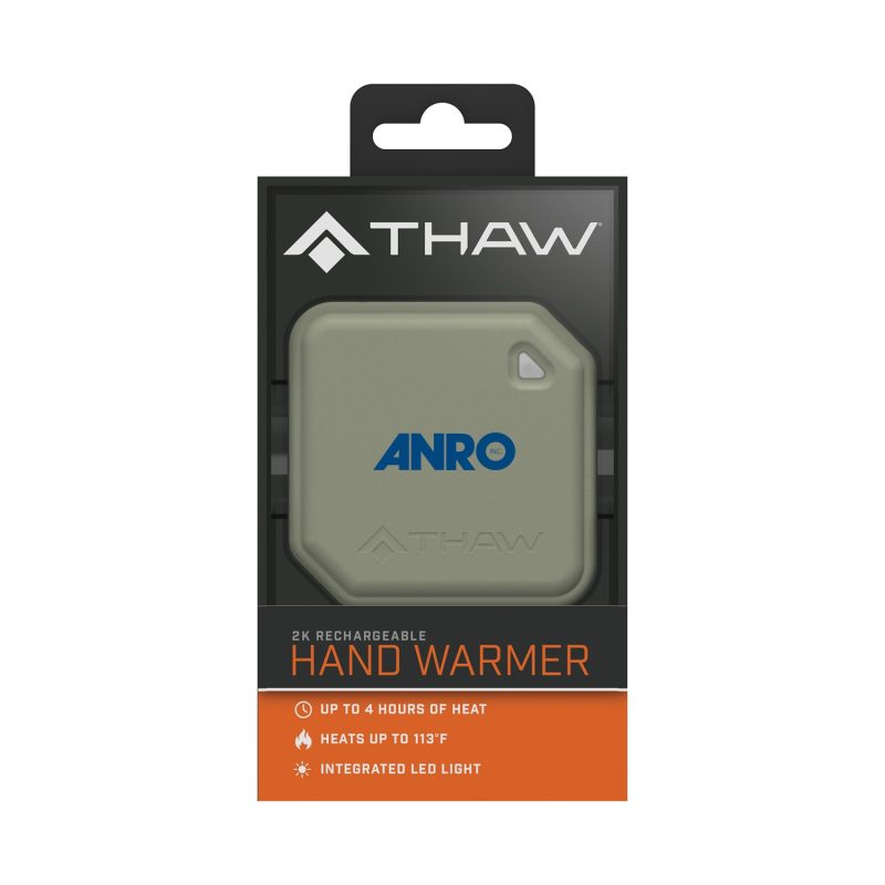Thaw® Rechargeable 2K Hand Warmer & Flashlight - SAGE - 2
