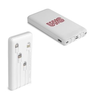 CoreCharge Multi-Charging Power Bank w/LED Flashlight