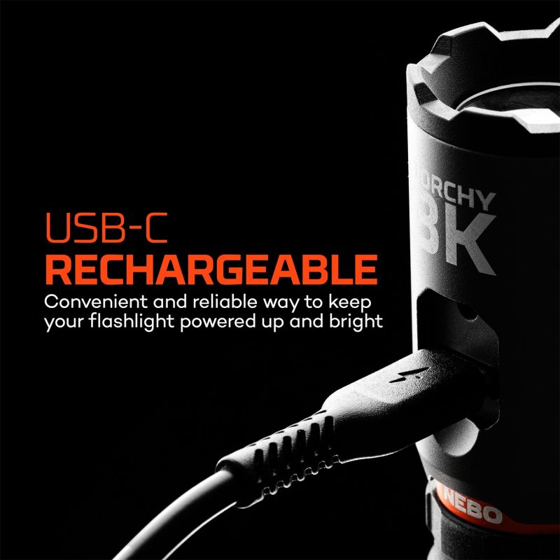 NEBO® TORCHY 3K Rechargeable Pocket Flashlight - 6