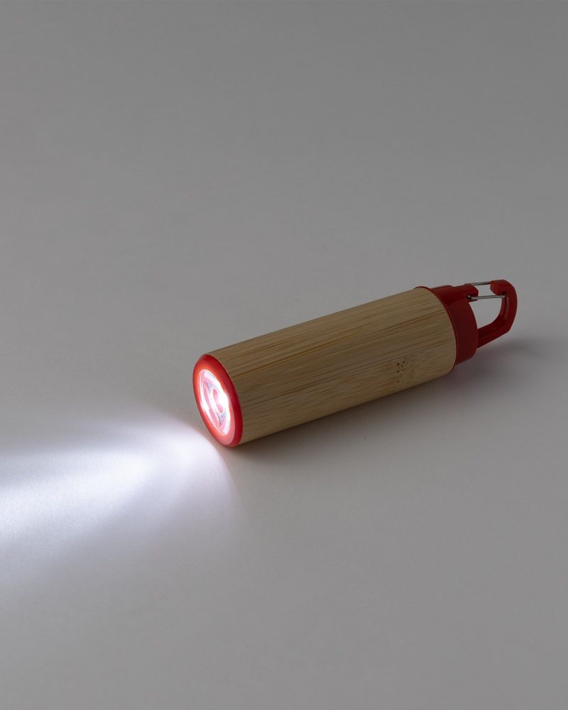 Bamboo Clip Flashlight. - 3