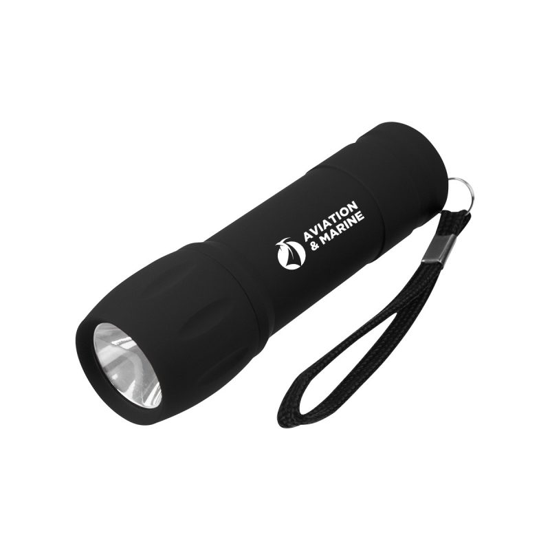 Rechargeable Rubberized Cob Light With Strap 2.0 - 2
