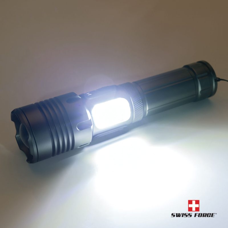 Swiss Force? Rimac Aluminum Rechargeable Flashlight - 5