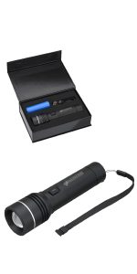 Rechargeable 20W White Laser LED Flashlight