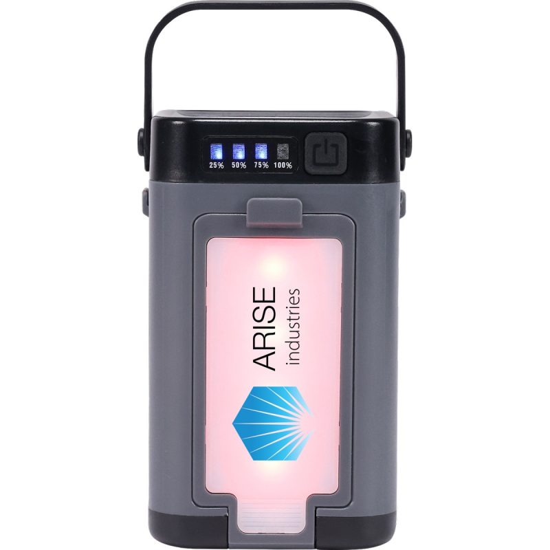 Rechargeable 4-Panel 3W LED/SMD Lantern - 3