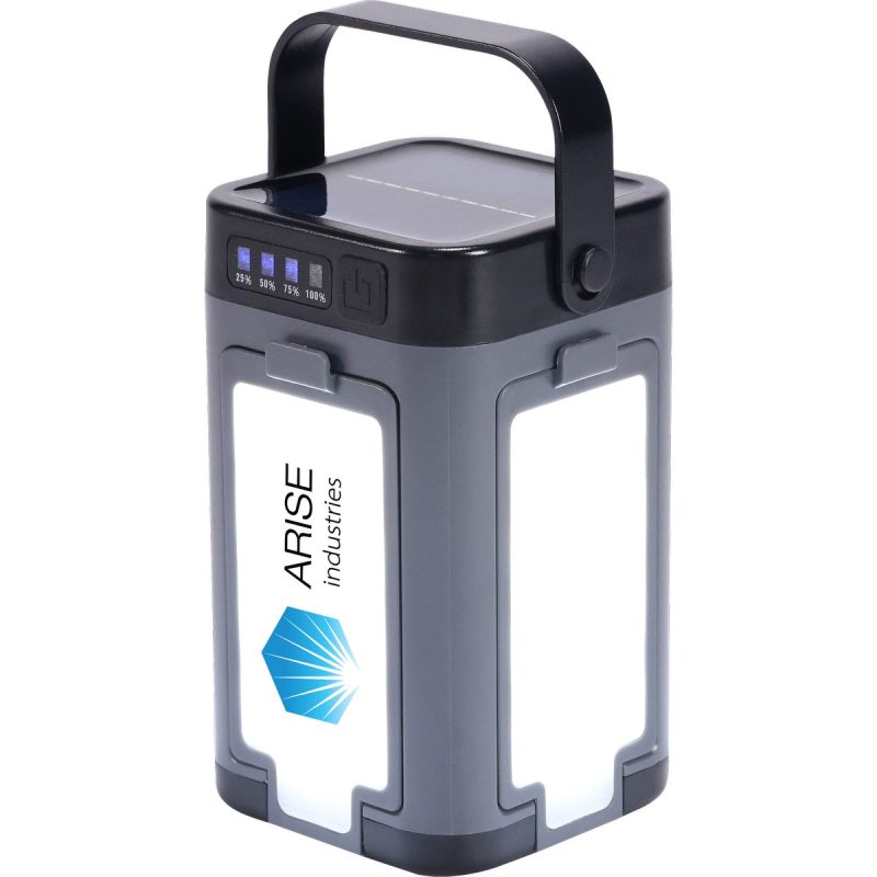 Rechargeable 4-Panel 3W LED/SMD Lantern - 4