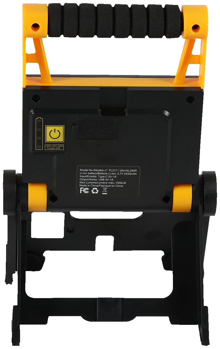 Rechargeable 8W COB High Stand Worklight - 8