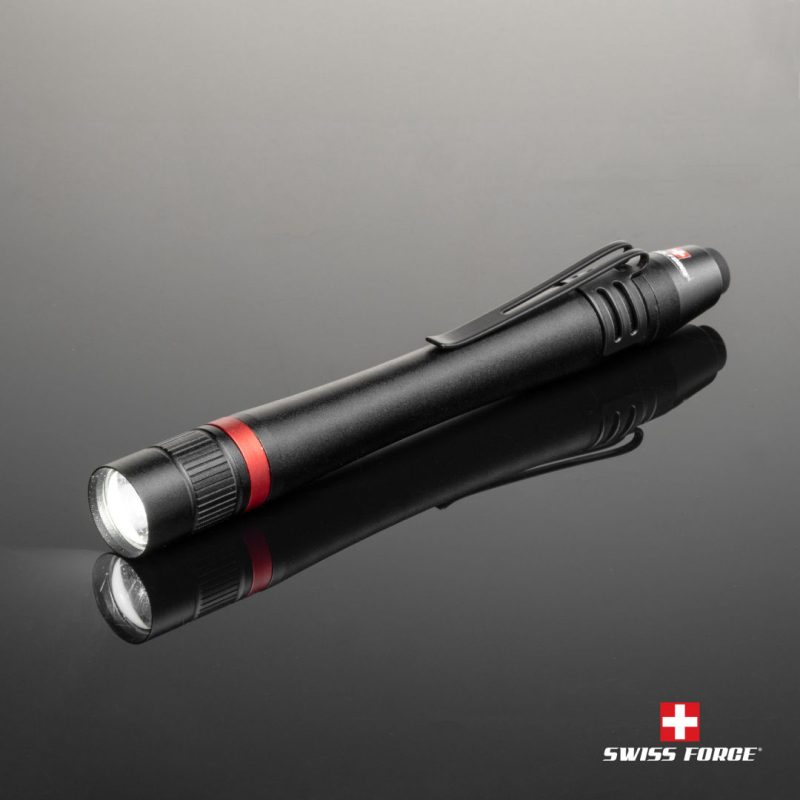 Swiss Force? Antares Mini Flashlight w/Pen Clip - 3
