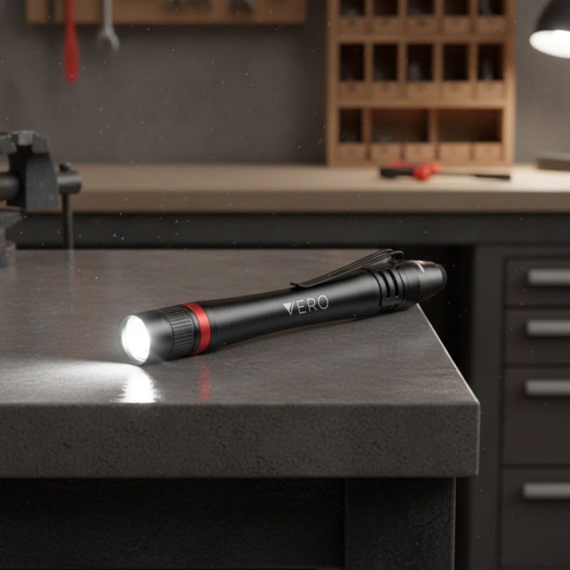 Swiss Force? Antares Mini Flashlight w/Pen Clip - 4