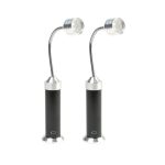 Cuisinart Outdoors 2-Piece Magnetic LED Grill Lights - Black - 1