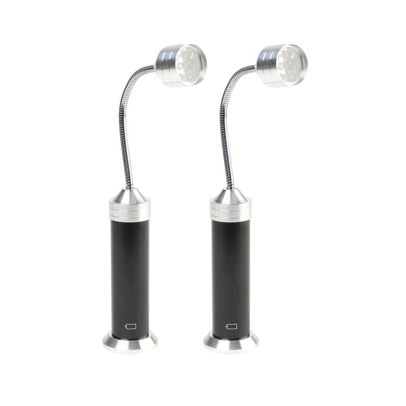 Cuisinart Outdoors 2-Piece Magnetic LED Grill Lights - Black - 1