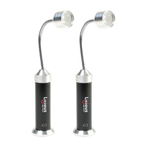 Cuisinart Outdoors 2-Piece Magnetic LED Grill Lights - Black
